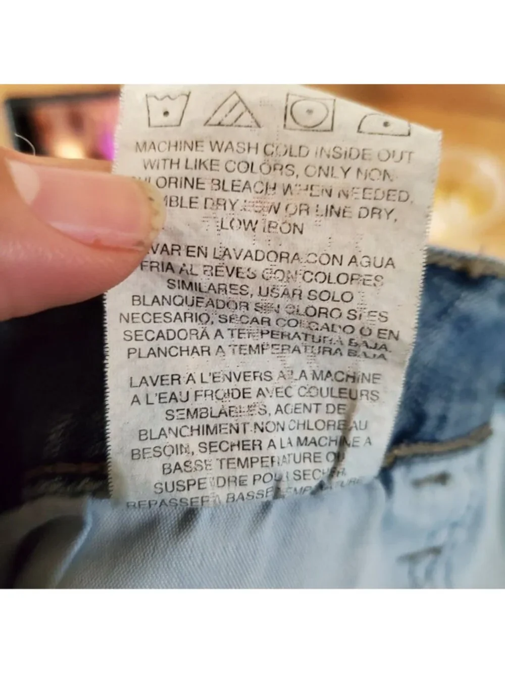 Lee Shorts Womens Plus 22 Plus Blue Regular Fit Mid Rise Denim Jorts *Read*